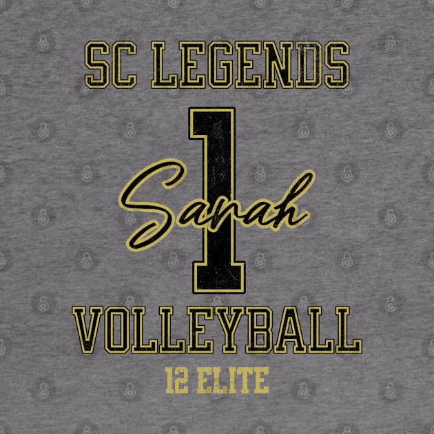 Sarah #1 SC Legends (12 Elite) - White by SC Legends Merch